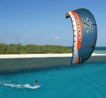Kitesurfing